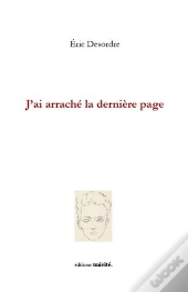 J'Ai Arraché La Dernière Page