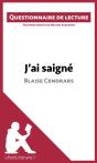 J'Ai Saigné De Blaise Cendrars - Preview