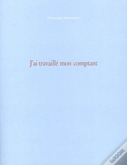 Capa do artigo J'Ai Travaille Mon Comptant