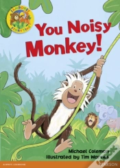 Capa do artigo Jamboree Storytime Level B: You Noisy Monkey Little Book