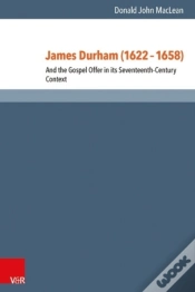 Capa do artigo James Durham (1622-1658)