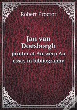 Capa do artigo Jan Van Doesborgh Printer At Antwerp An Essay In Bibliography