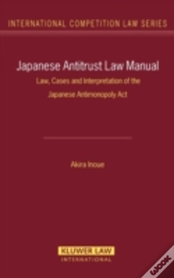 Capa do artigo Japanese Antitrust Law Manual