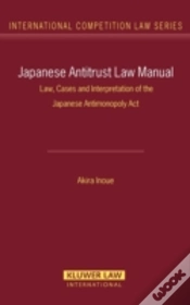 Capa do artigo Japanese Antitrust Law Manual