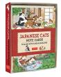 Japanese Cats Note Cards - Preview