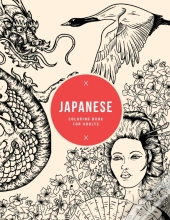 Japanese Coloring Book For Adults