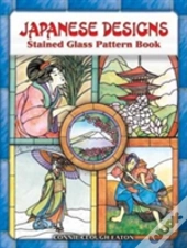 Japanese Designs Stained Glass Pattern Book