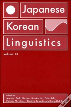 Capa do artigo Japanese/Korean Linguistics, Volume 13