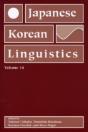 Japanese/Korean Linguistics, Volume 16 - Preview
