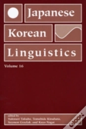 Capa do artigo Japanese/Korean Linguistics, Volume 16