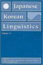 Japanese/Korean Linguistics, Volume 17 - Preview