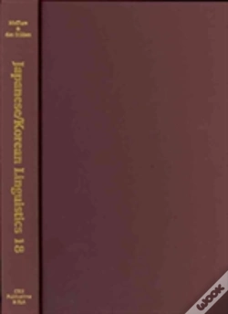 Capa do artigo Japanese/Korean Linguistics, Volume 18