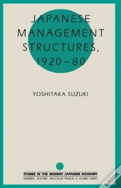 Capa do artigo Japanese Management Structures, 1920-80