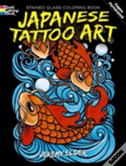 Capa do artigo Japanese Tattoo Art Stained Glass Coloring Book