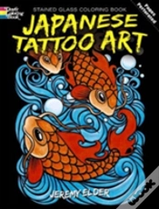 Capa do artigo Japanese Tattoo Art Stained Glass Coloring Book