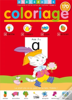 Capa do artigo J'Apprends À Lire Les Lettres De L'Alphabet T.2 ; Abécédaire À Colorier