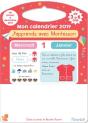 J'Apprends Avec Montessori Mon Calendrier Memoniak 2019 - Preview