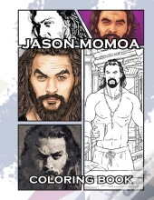 Jason Momoa Coloring Book