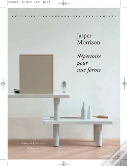 Capa do artigo Jasper Morrison ; Répertoire Pour Une Forme