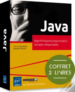 Capa do artigo Java - Coffret De 2 Livres : Algorithmique Et Programmation : Les Bases Indispensables