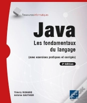 Capa do artigo Java : Les Fondamentaux Du Langage (Avec Exercices Pratiques Et Corrigés) (2e Édition)
