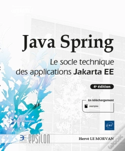 Capa do artigo Java Spring : Le Socle Technique Des Applications Java Ee : Niveau Confimé À Expert (4e Édition)