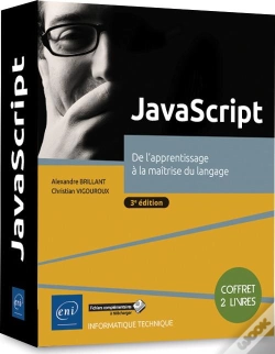 Capa do artigo Javascript - Coffret De 2 Livres : De L'Apprentissage A La Maitrise Du Langage (3e Edition)