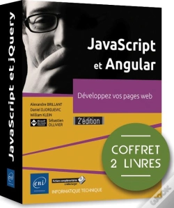 Capa do artigo Javascript Et Angular - Coffret De 2 Livres : Developpez Vos Pages Web (2e Edition)