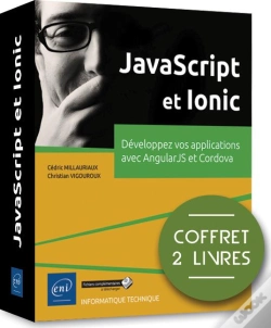 Capa do artigo Javascript Et Ionic - Coffret De 2 Livres : Developpez Vos Applications Avec Angularjs Et Cordova