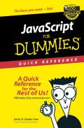 Javascript For Dummies Quick Reference