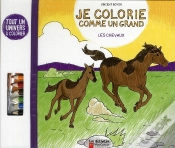 Capa do artigo Je Colorie Comme Un Grand ; Les Chevaux