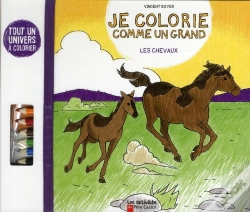 Capa do artigo Je Colorie Comme Un Grand ; Les Chevaux