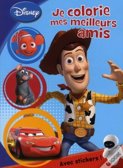 Capa do artigo Je Colorie Mes Meilleurs Amis Disney Pixar