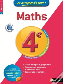 Capa do artigo Je Comprends Tout Mathematiques 4eme
