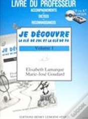 Capa do artigo Je Découvre La Clé De Sol Et Fa T.1 ; Livre Du Professeur