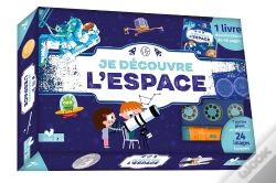 Capa do artigo Je Decouvre L'Espace - Coffret Avec Lampe Et Poster Phosphorescent Des Constellations