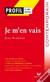 Je M'En Vais De Jean Echenoz