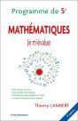 Je M'Evalue - Mathematiques, Programme De 5eme, 3e Ed. - Preview