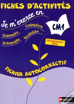 Capa do artigo Je M'Exerce En Cm1 ; Fichier Autocorrectif