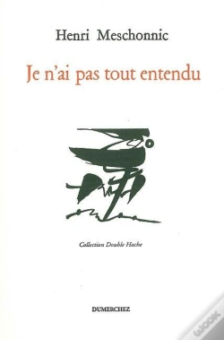 Capa do artigo Je N'Ai Pas Tout Entendu