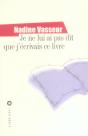 Je Ne Lui Ai Pas Dit Que J'Ecrivais Ce Livre - Preview