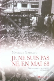 Capa do artigo Je Ne Suis Pas Né En Mai 68