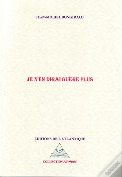 Capa do artigo Je N'En Dirai Guère Plus