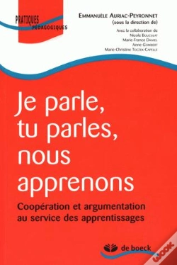 Capa do artigo Je Parle,Tu Parles,Nous App./Je Parle, Tu Parles, Nous Apprenons/Cooperation Et Argumentation