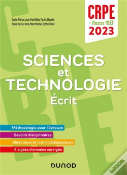 Capa do artigo Je Prépare : Concours Professeur Des Écoles ; Sciences Et Technologie ; Écrit / Admissibilité (Édition 2023)