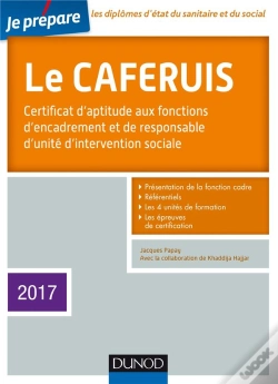 Capa do artigo Je Prepare Le Caferuis 2017- 4e Ed. - Certificat D'Aptitude Aux Fonctions D'Encadrement...