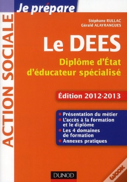 Capa do artigo Je Prépare Le Dees ; Diplôme D'État D'Éducateur Spécialisé (Édition 2011)