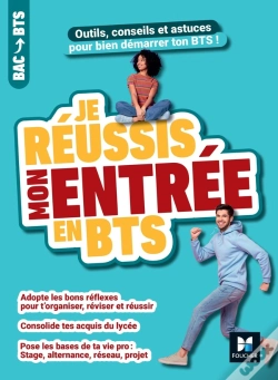 Capa do artigo Je Réussis Mon Entrée En Bts
