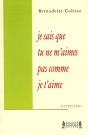 Je Sais Que Tu Ne M'Aimes Pas Comme Je T'Aime - Preview