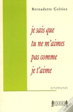 Capa do artigo Je Sais Que Tu Ne M'Aimes Pas Comme Je T'Aime